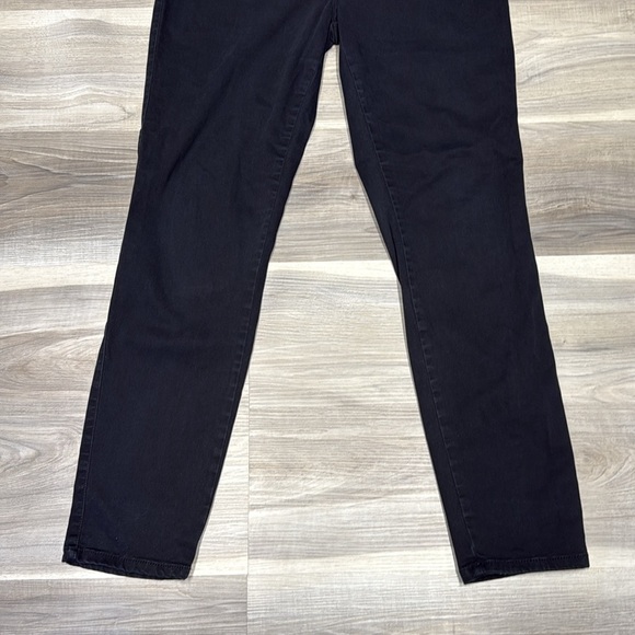 🏴 Kenneth Cole Black Skinny Leg Jeans Classic Style size 10 - Picture 3 of 8